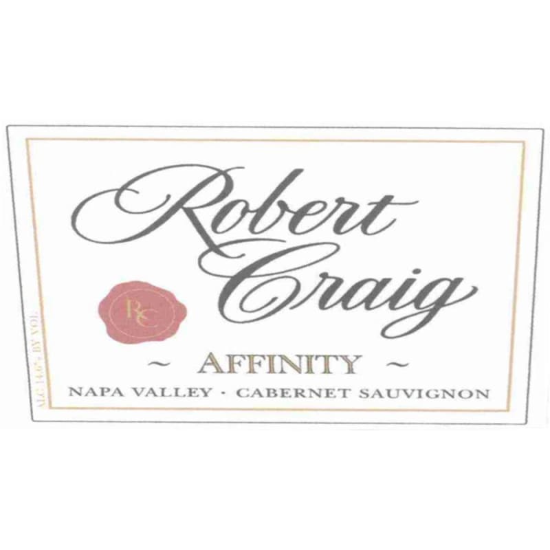 Robert Craig Cellars Affinity Cabernet Sauvignon 2007 Front Label