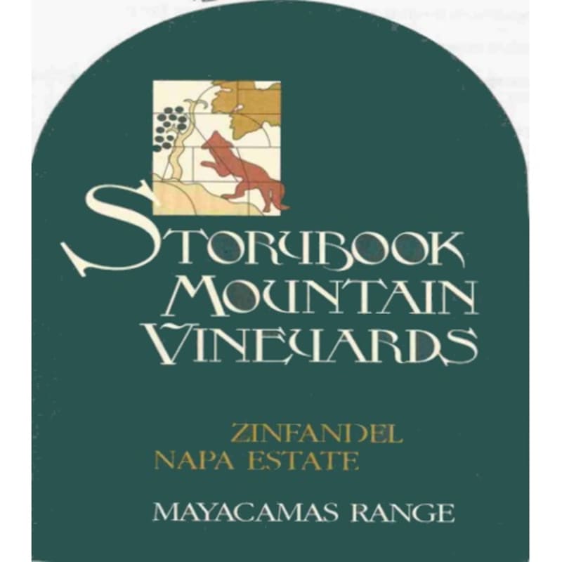 Storybook Mountain Mayacamas Range Zinfandel (375ML half-bottle) 2006 Front Label