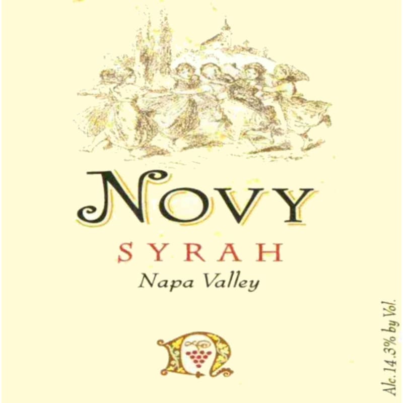 Novy Napa Valley Syrah 2007 Front Label