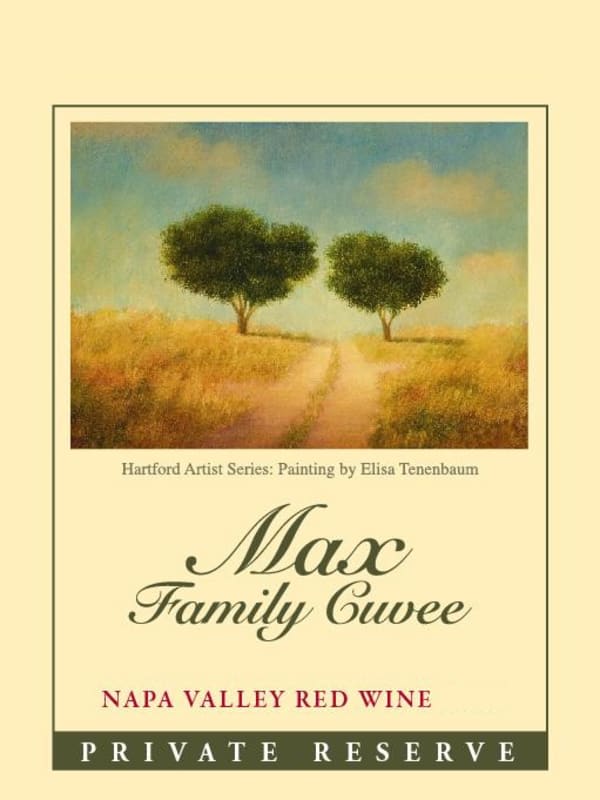 Girard Max Family Cuvee Private Reserve Red 2012 Front Label