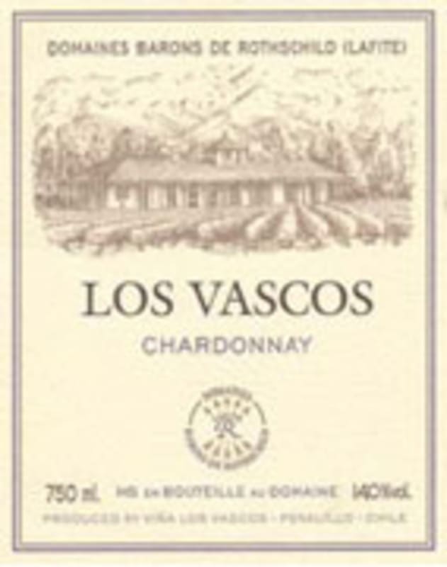 Los Vascos Chardonnay 2009 Front Label