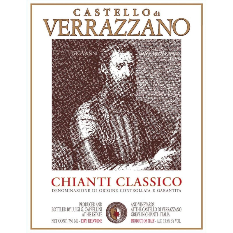 Castello di Verrazzano Chianti Classico 2007 Front Label