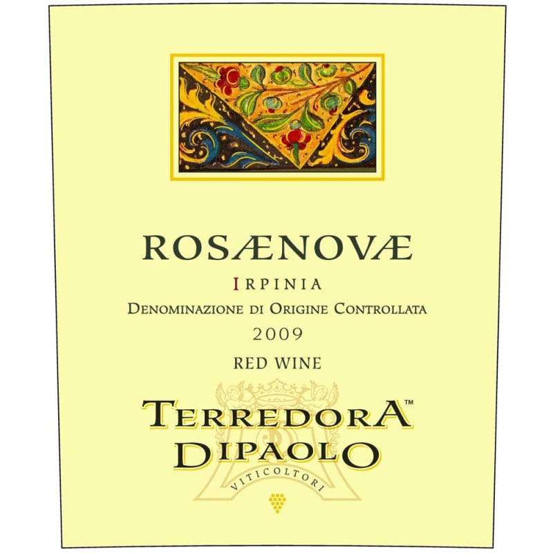 Terredora di Paolo Rosaenovae Rosato 2009 Front Label
