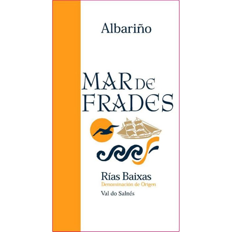 Mar de Frades Albarino 2008 Front Label