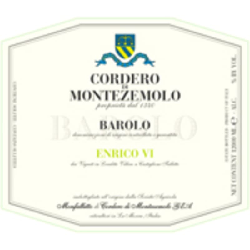 Cordero di Montezemolo Barolo Enrico VI 2004 Front Label