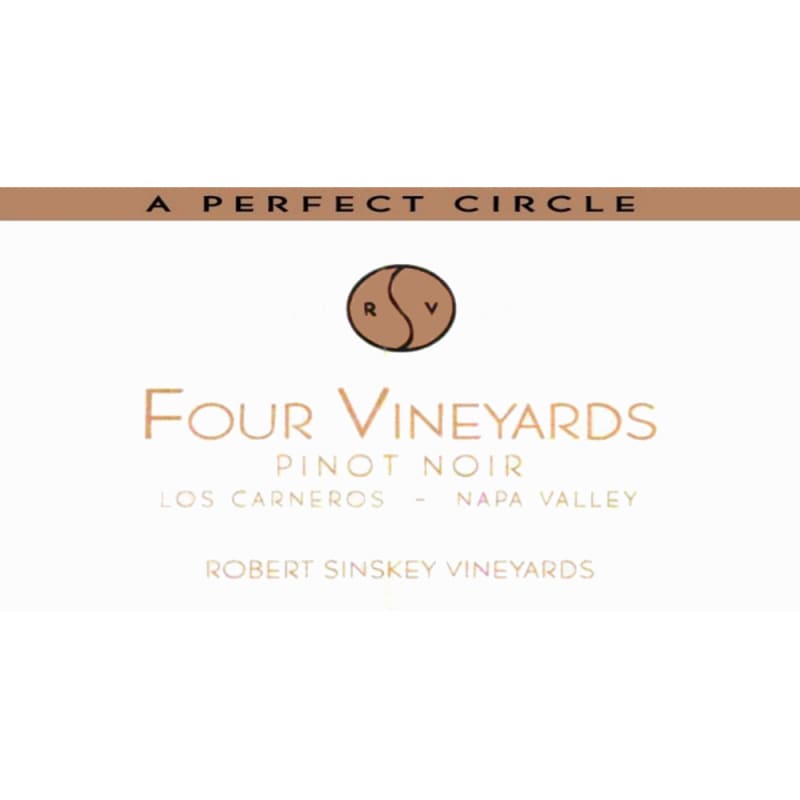Robert Sinskey Four Vineyards Pinot Noir 2007 Front Label