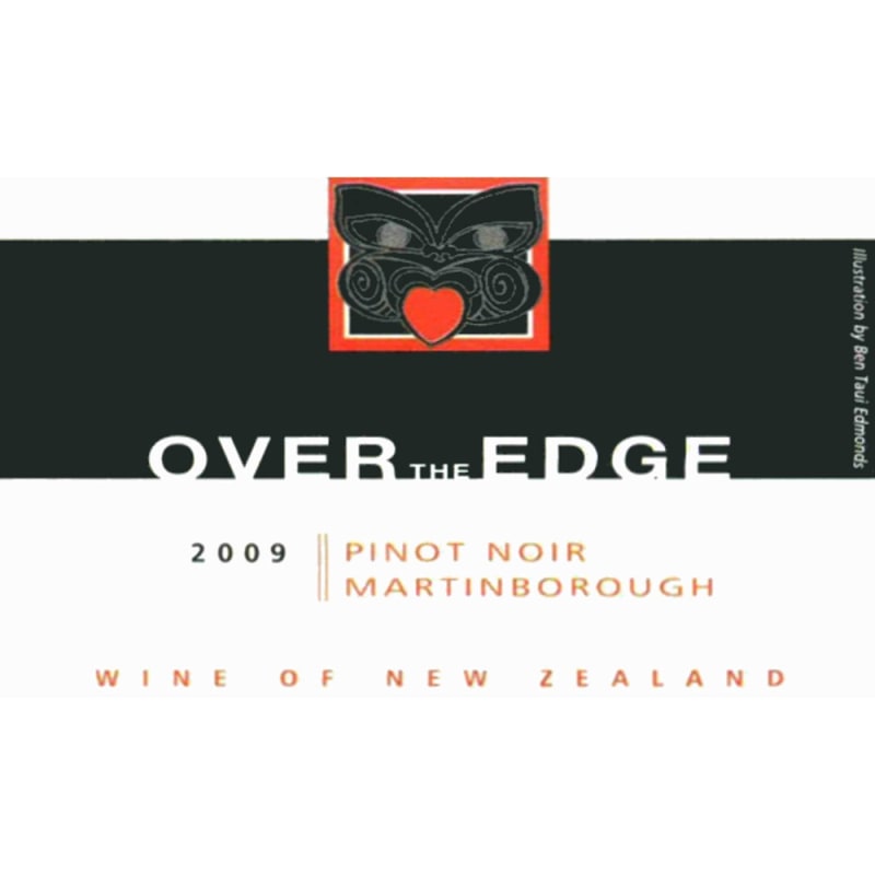 Escarpment Over the Edge Pinot Noir 2009 Front Label