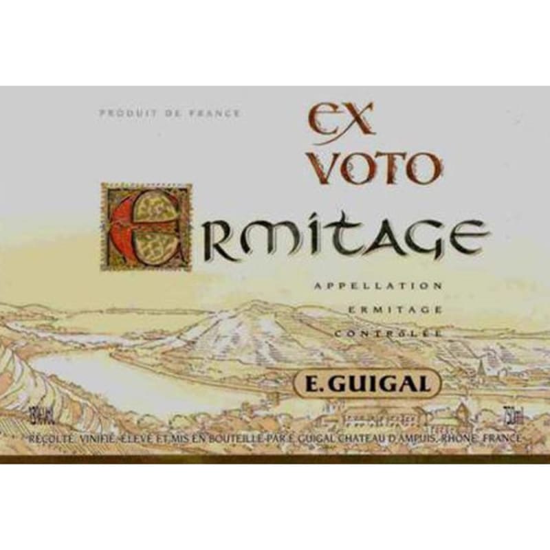 E. Guigal Ex Voto Ermitage Blanc 2007 Front Label