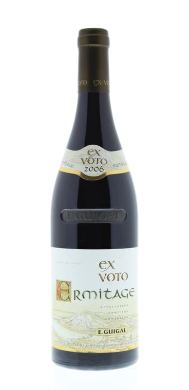 E. Guigal Ex Voto Ermitage Rouge 2006 Front Bottle Shot