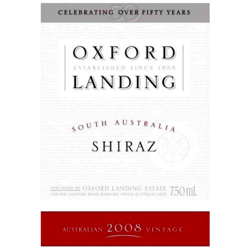 Oxford Landing Shiraz 2008 Front Label
