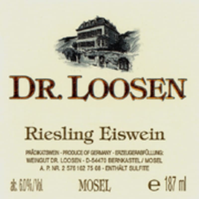 Dr. Loosen Eiswein Riesling (187ML) 2007 Front Label