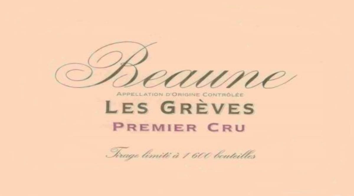 Domaine de la Vougeraie Beaune Les Greves Premier Cru 2006 Front Label