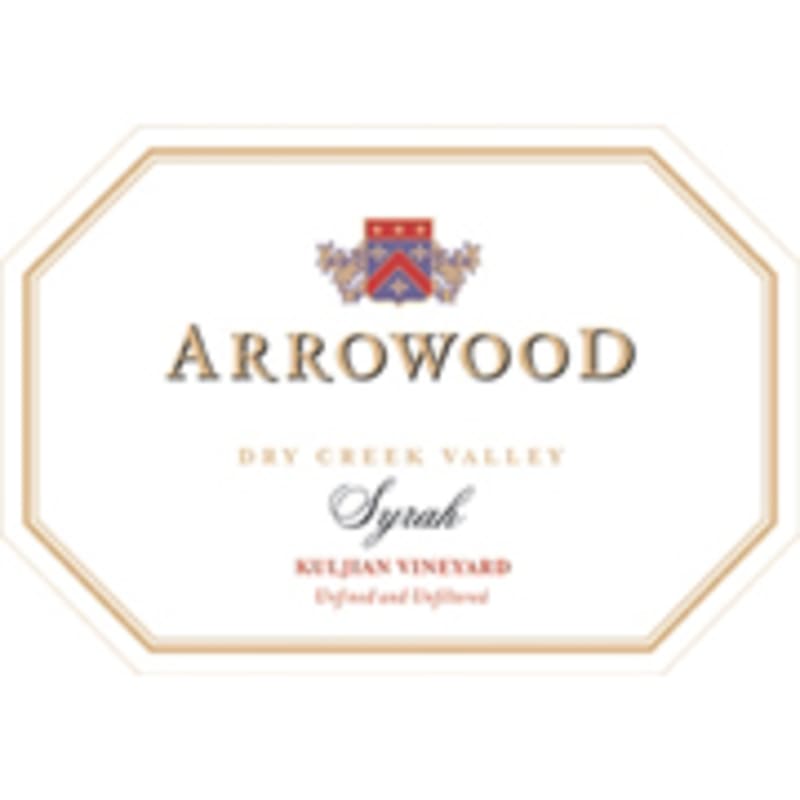 Arrowood Kuljian Dry Creek Syrah 2006 Front Label
