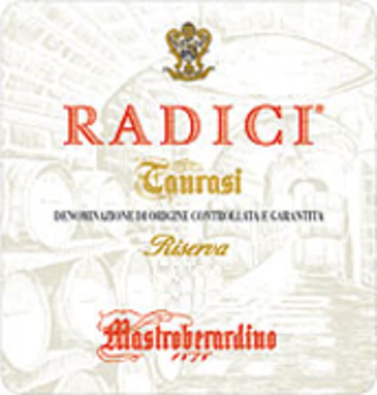 Mastroberardino Radici Taurasi Riserva 2003 Front Label