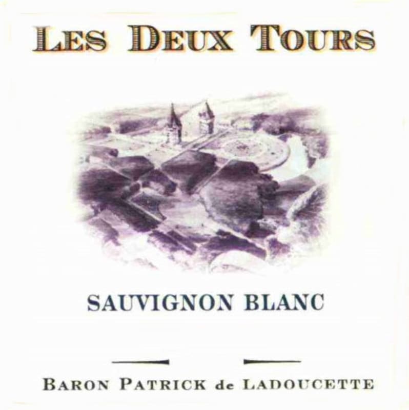 Ladoucette Les Deux Tours Sauvignon Blanc 2010 Front Label