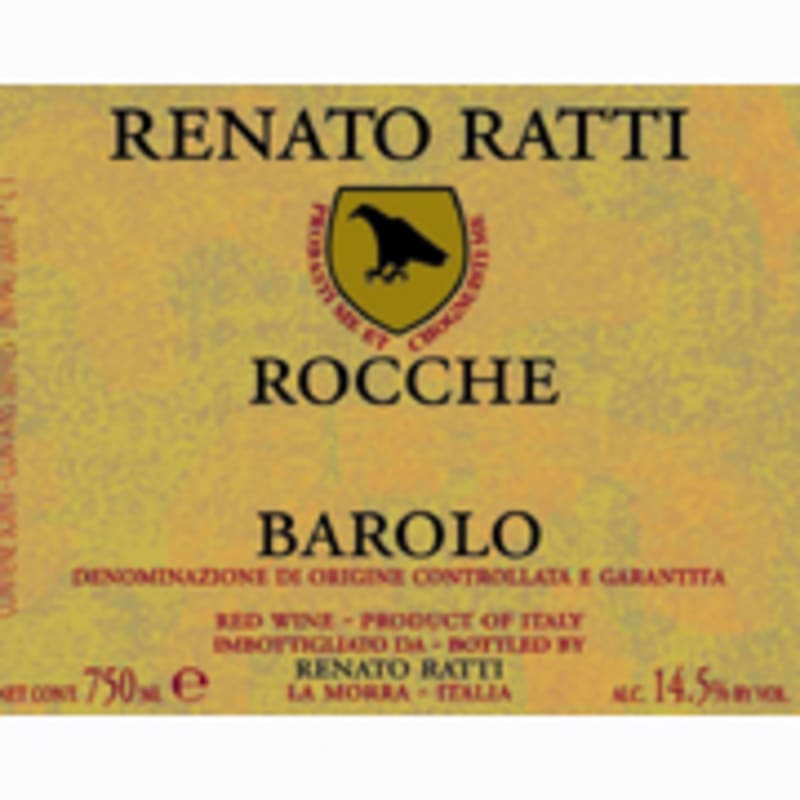 Renato Ratti Rocche dell'Annunziata Barolo 1999 Front Label
