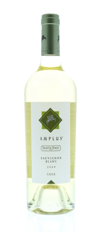 Santa Ema Amplus Sauvignon Blanc 2009 Front Bottle Shot