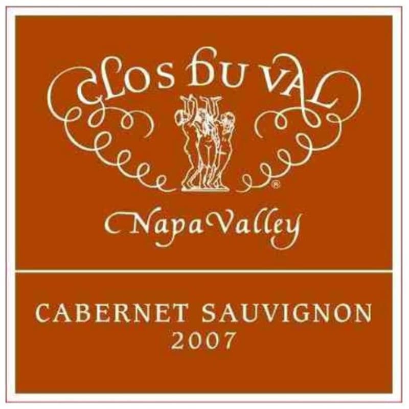 Clos du Val Napa Valley Cabernet Sauvignon 2007 Front Label