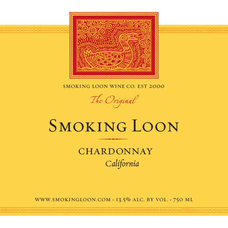 Smoking Loon Chardonnay 2008 Front Label