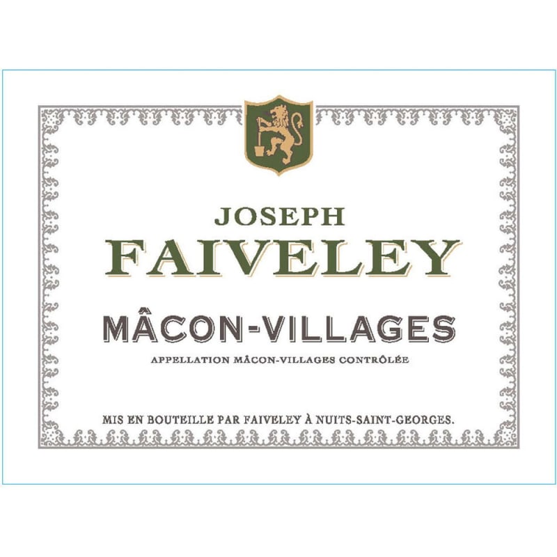 Faiveley Macon Villages 2008 Front Label