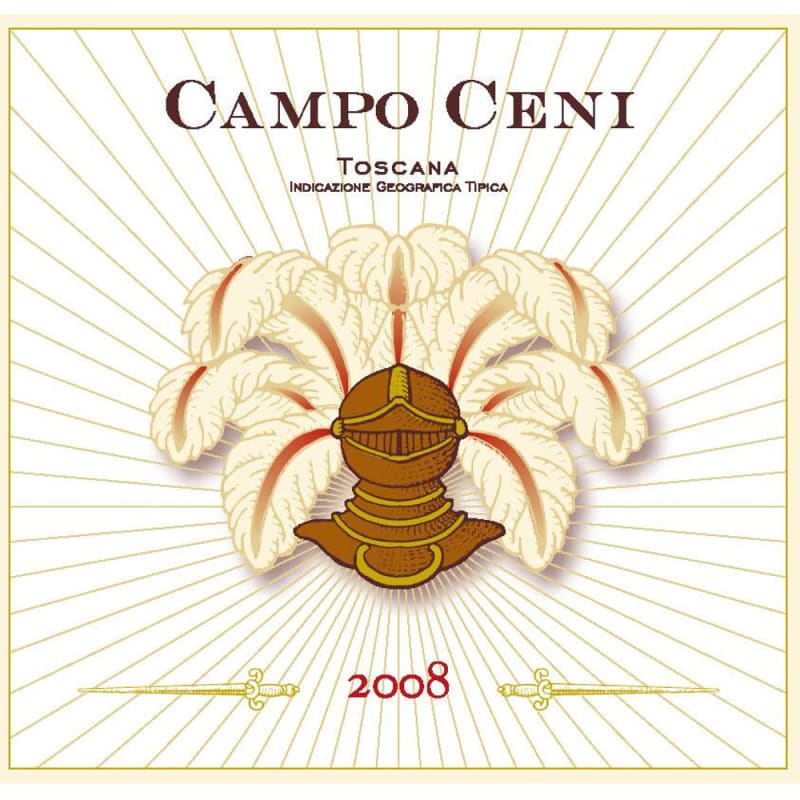 Barone Ricasoli Campo Ceni Toscana 2008 Front Label