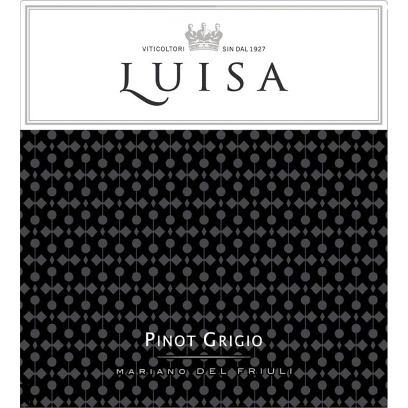 Tenuta Luisa Pinot Grigio 2009 Front Label