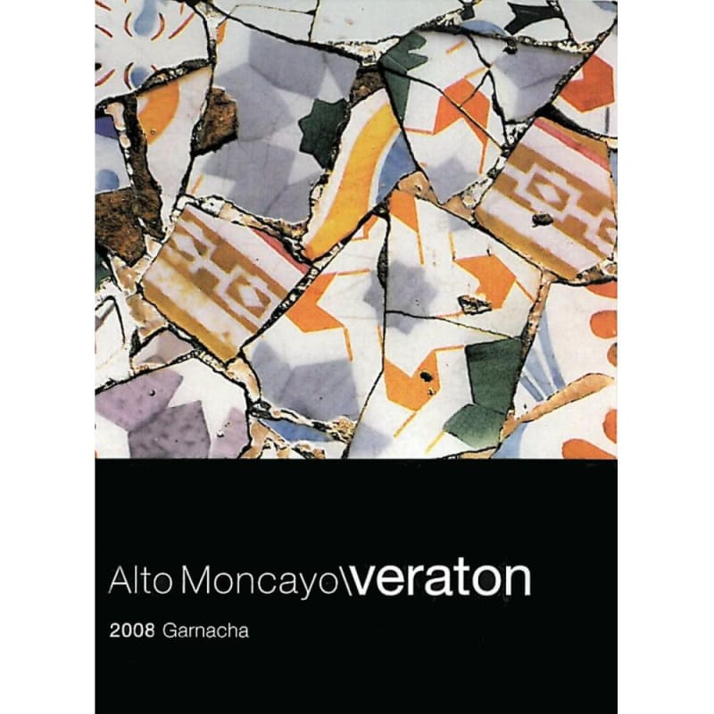 Alto Moncayo Veraton 2008 Front Label