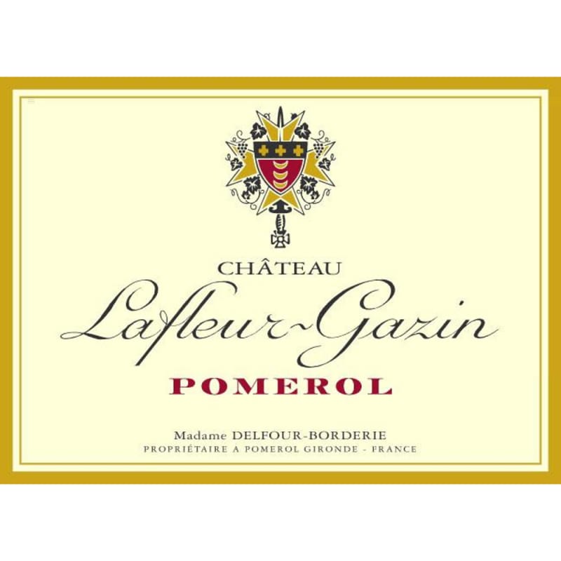 Chateau Lafleur-Gazin 2007 Front Label