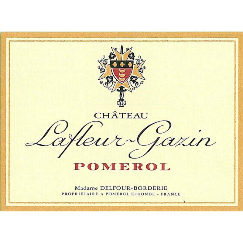 Chateau Lafleur-Gazin 2008 Front Label
