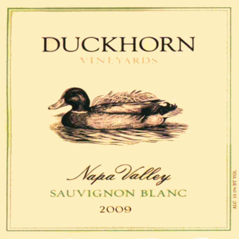 Duckhorn Sauvignon Blanc 2009 Front Label