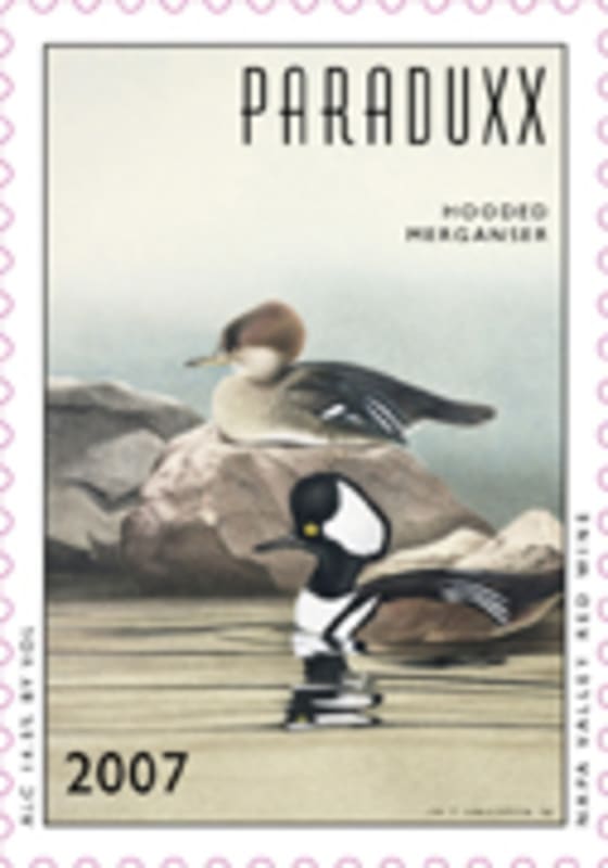 Paraduxx 2007 Front Label