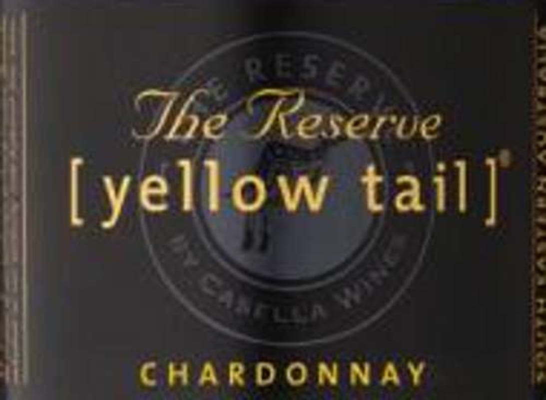 Yellow Tail The Reserve Chardonnay 2007 Front Label