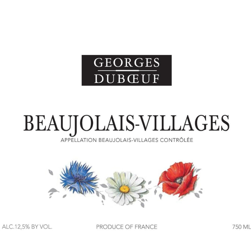 Duboeuf Beaujolais-Villages 2008 Front Label