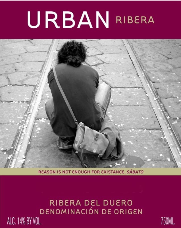 Bodegas O. Fournier Urban Ribera 2008 Front Label