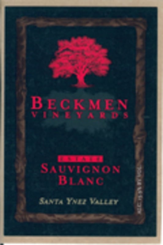 Beckmen Estate Sauvignon Blanc 2009 Front Label
