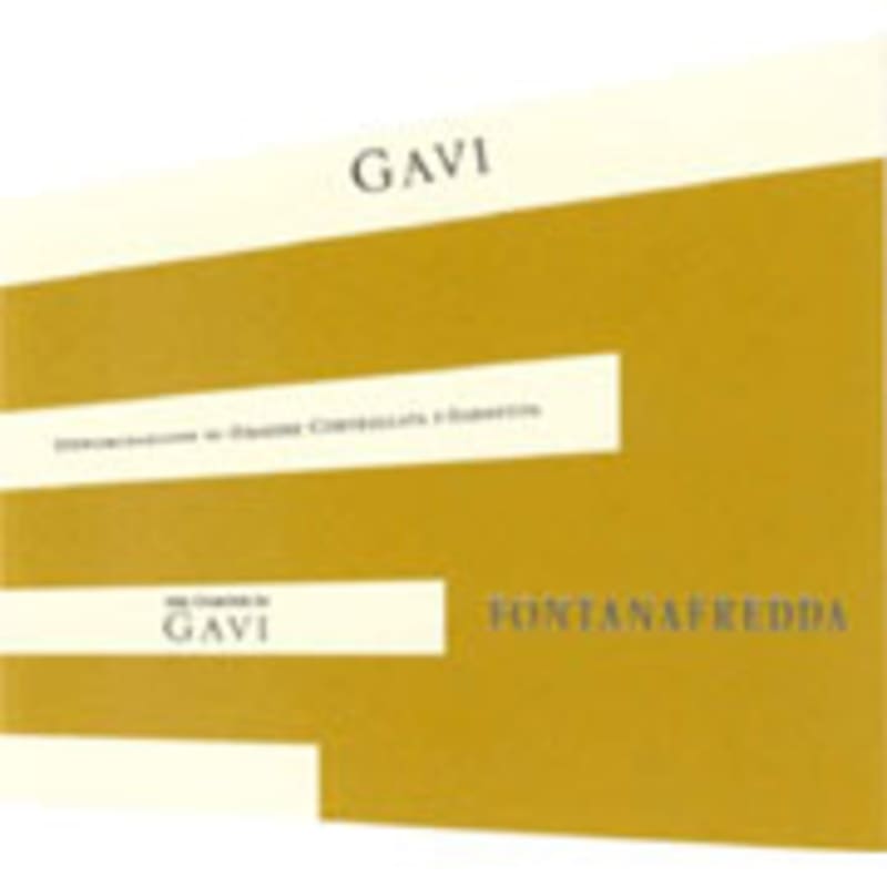 Fontanafredda Gavi di Gavi 2005 Front Label