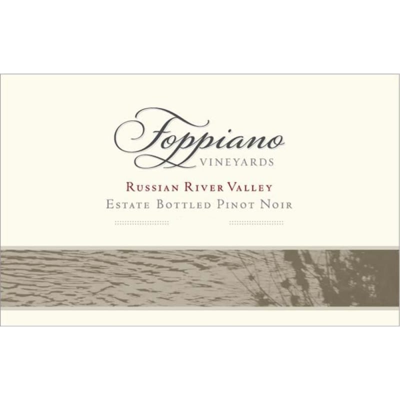 Foppiano Russian River Pinot Noir 2009 Front Label