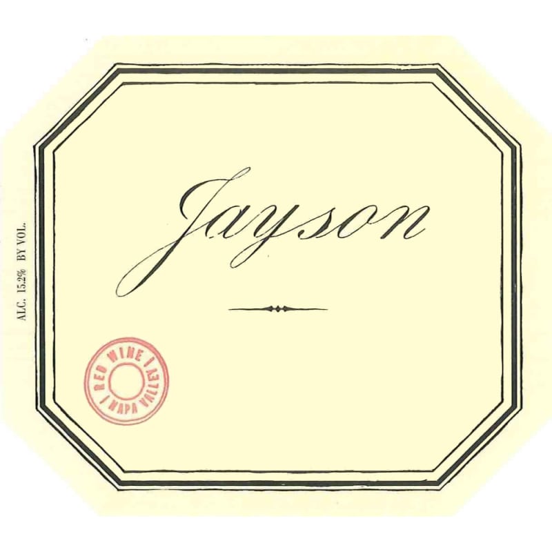 Pahlmeyer Jayson Red 2007 Front Label