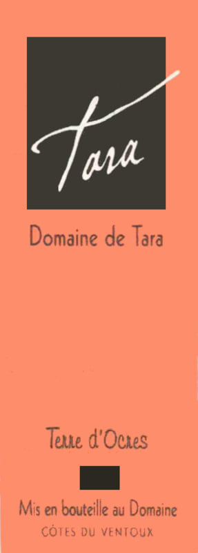 Dom. de Tara Ventoux Terre d'Ocres Blanc 2010 Front Label
