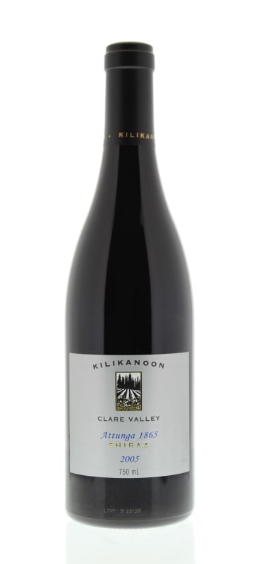 Kilikanoon Attunga 1865 Shiraz 2005 Front Bottle Shot