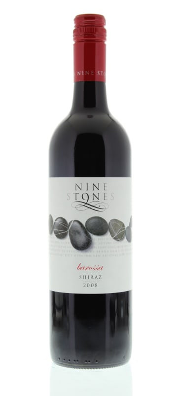 Nine Stones Barossa Shiraz 2008 Front Bottle Shot