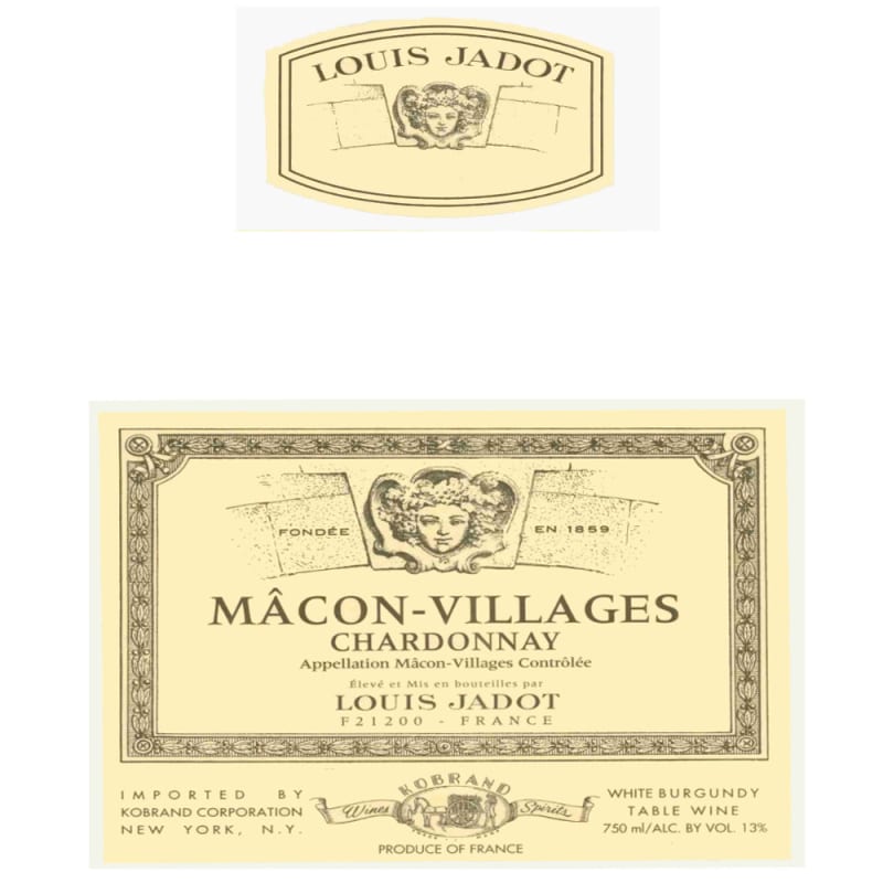 Louis Jadot Macon-Villages 2009 Front Label