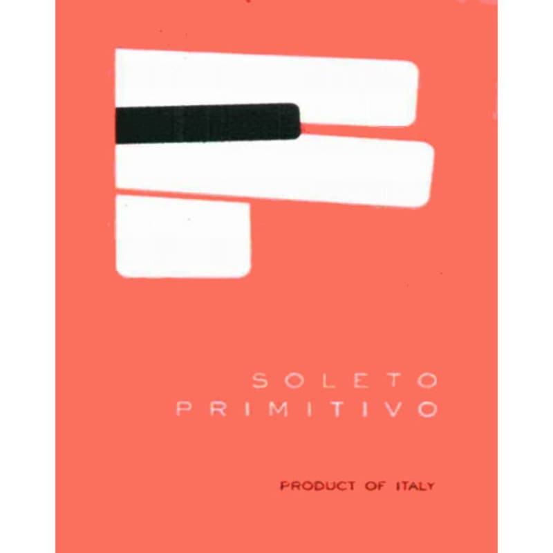 Soleto Primitivo 2008 Front Label