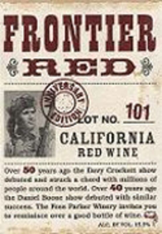 Fess Parker Frontier Red Blend Lot 101 Front Label