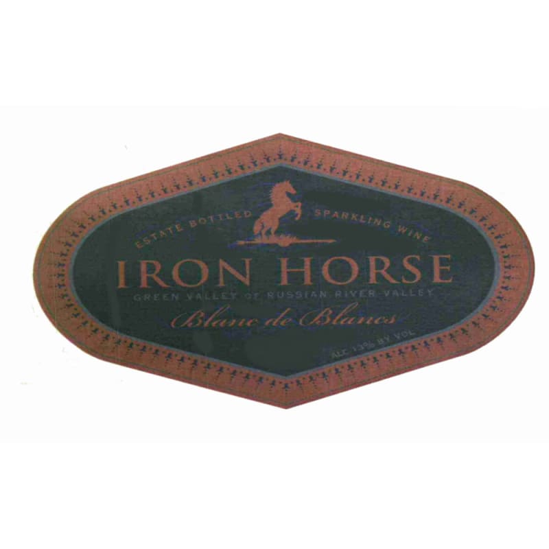 Iron Horse Blanc de Blancs 2005 Front Label