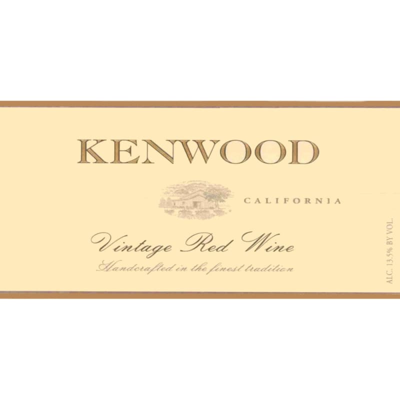 Kenwood Vintage Red Wine 2008 Front Label