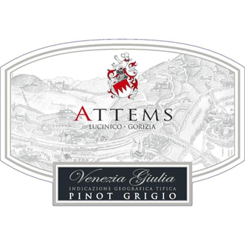 Attems Pinot Grigio 2009 Front Label