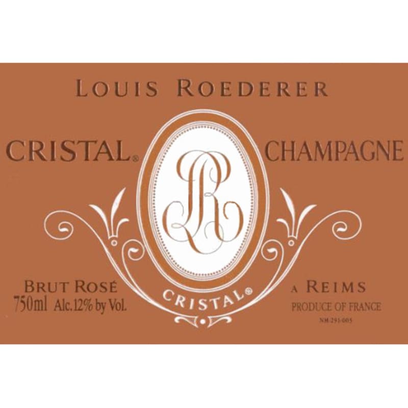 Louis Roederer Brut Rose 2005 Front Label