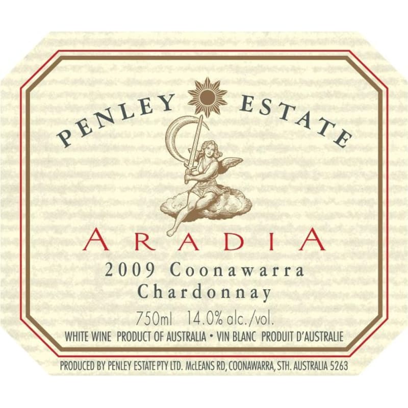 Penley Aradia Chardonnay 2009 Front Label