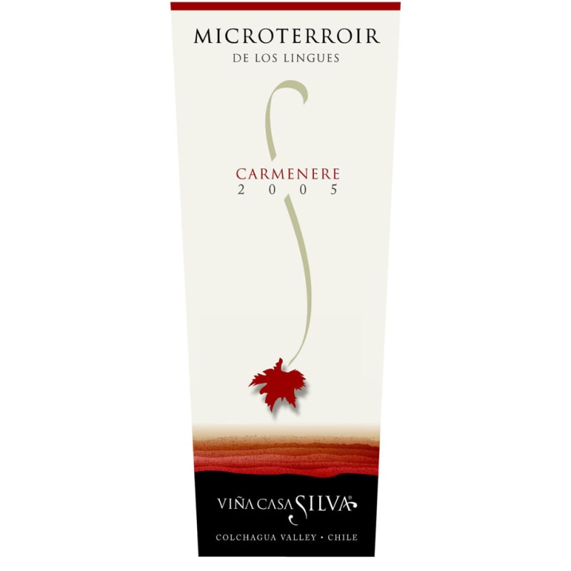 Casa Silva Microterroir de los Lingues Carmenere 2005 Front Label
